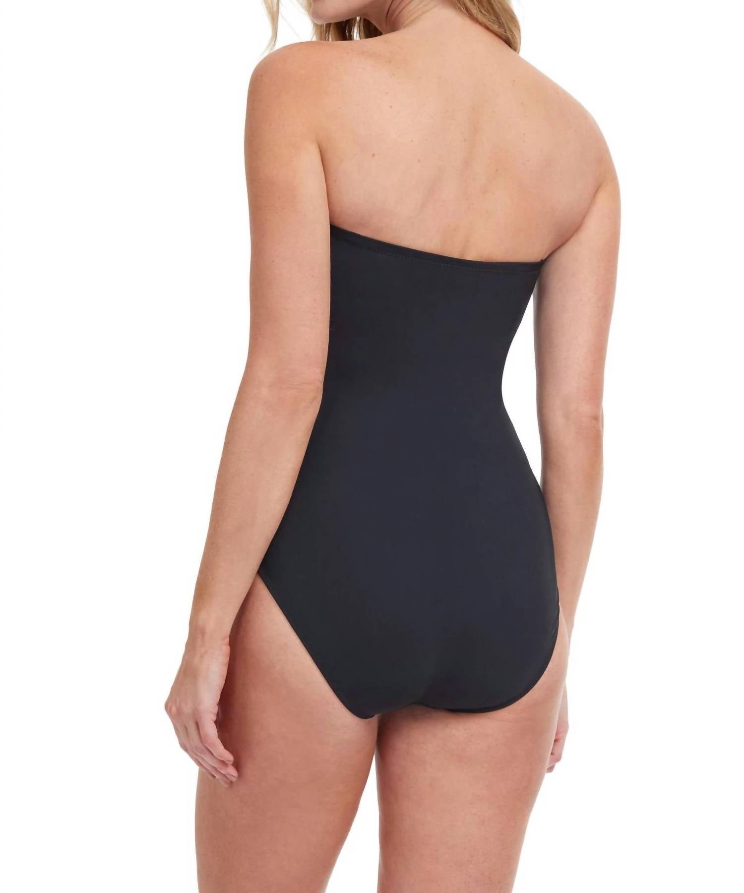 Gottex - Women's Bandeau One Piece Bathing Swimsuit