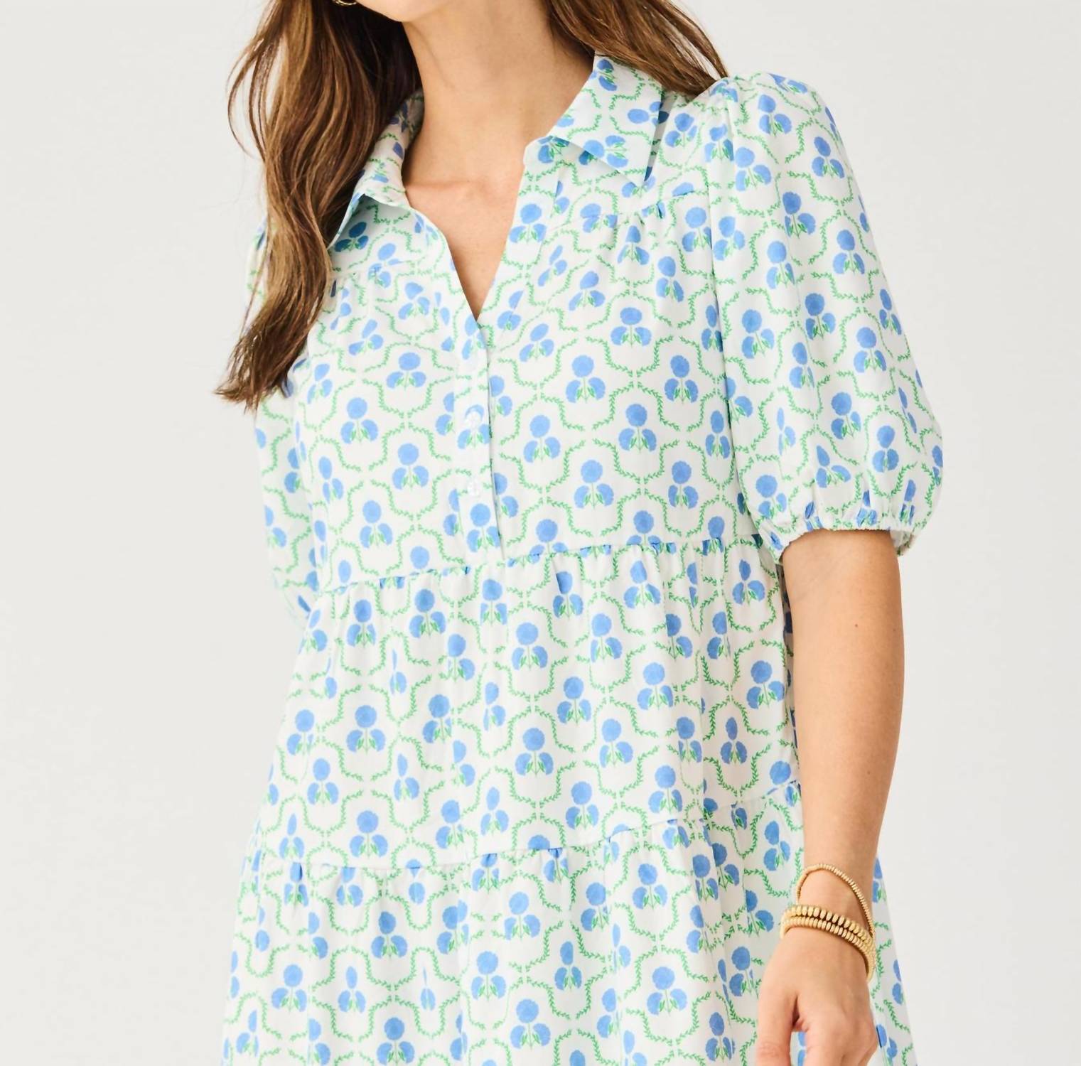Mary Square - Eloise Floral Midi Dress