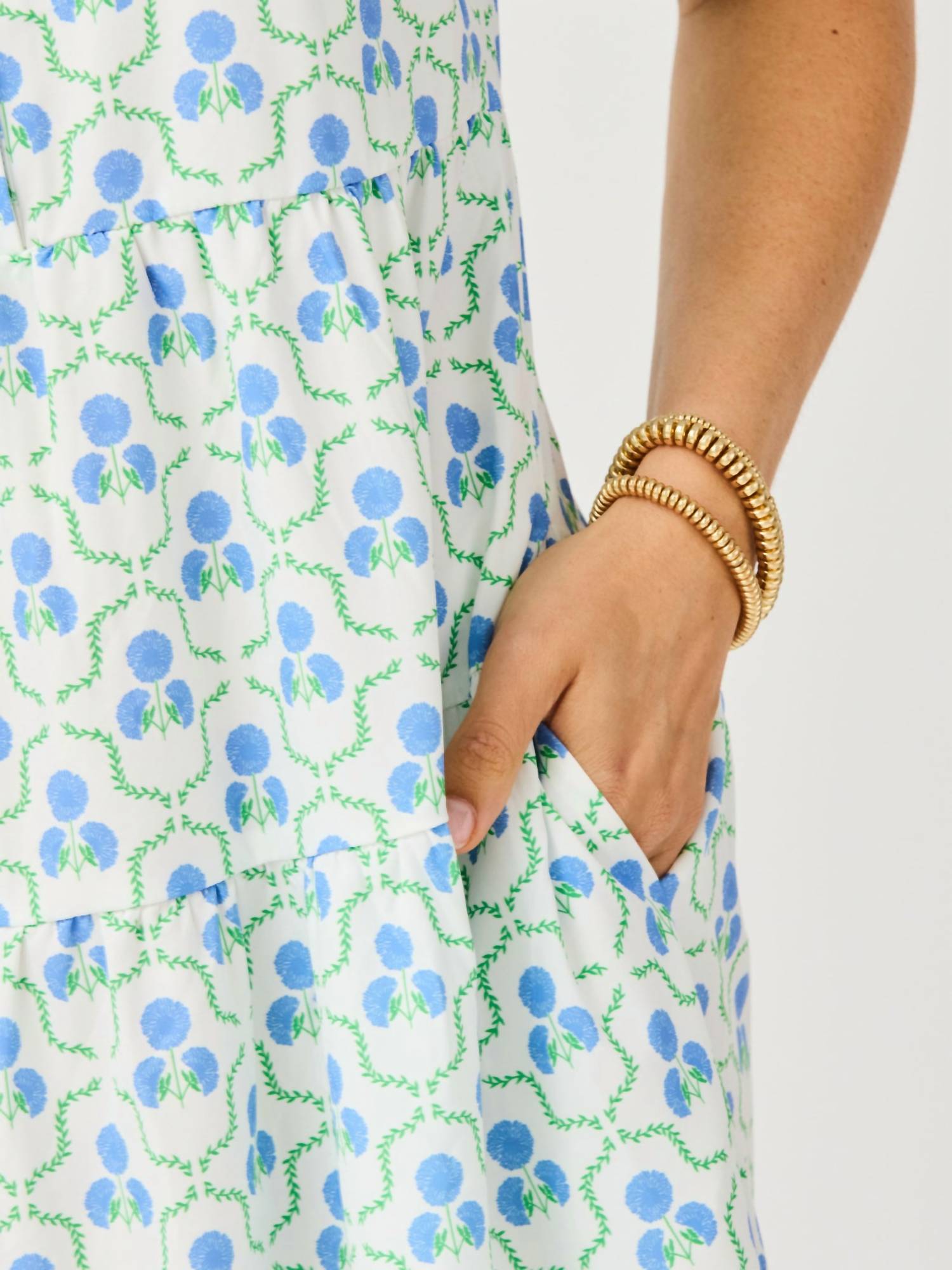 Mary Square - Eloise Floral Midi Dress