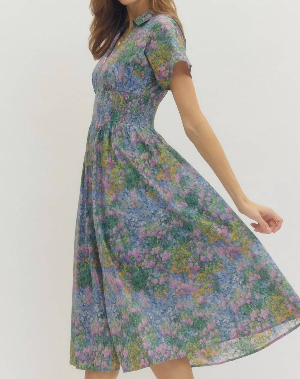 Entro - Take A Chance Midi Dress