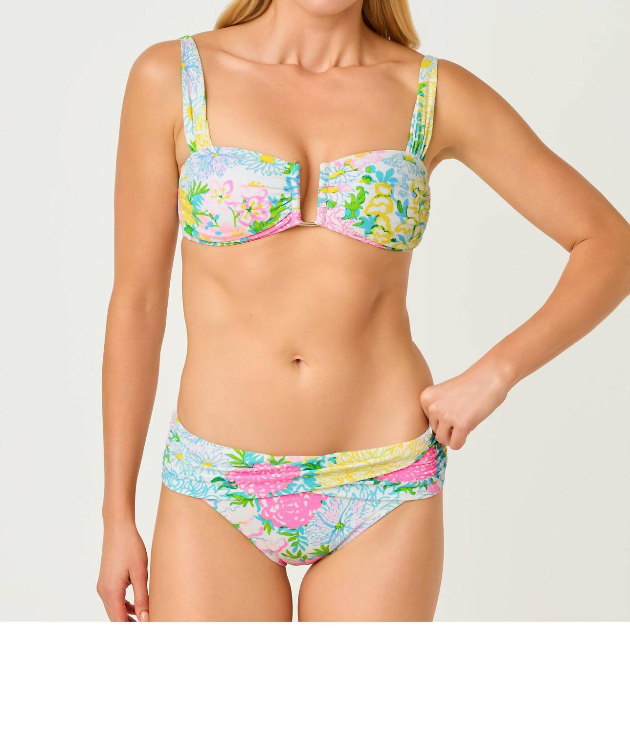Lilly Pulitzer - Lagoon Sarong Hipster Bottom