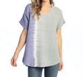 Jess & Jane - Mineral Washed Double Gauze Top