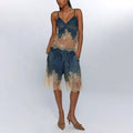 Productseeker - Lace Suspender Top & Shorts Set