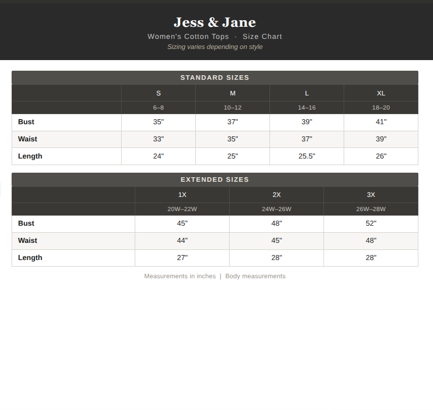 Jess & Jane - Mineral Washed Double Gauze Top