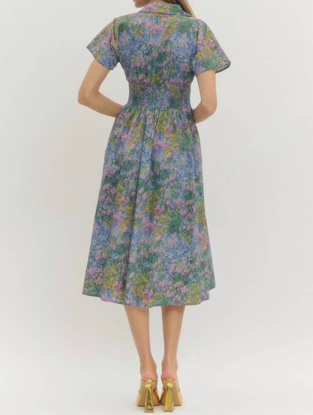 Entro - Take A Chance Midi Dress